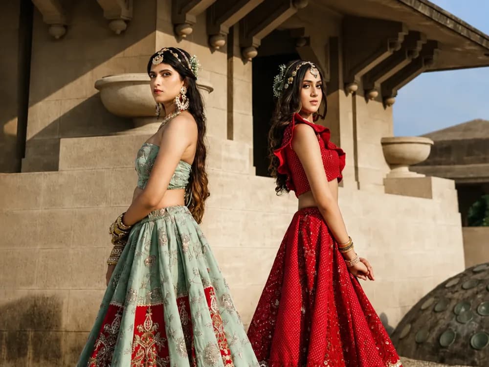 Bridal Lehenga Editorial