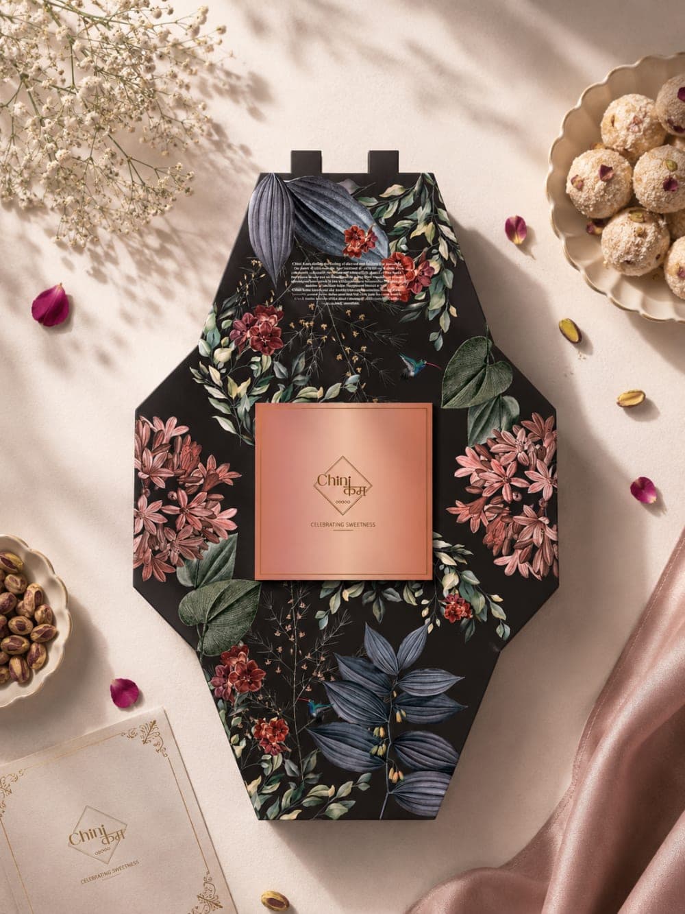 Floral Octagon Gift Box