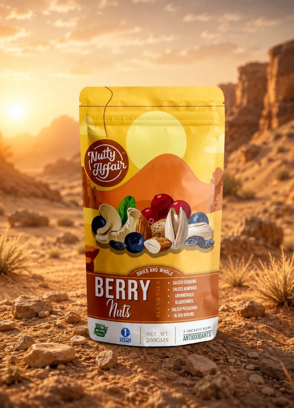 Nutty Affair Stand-Up Pouches