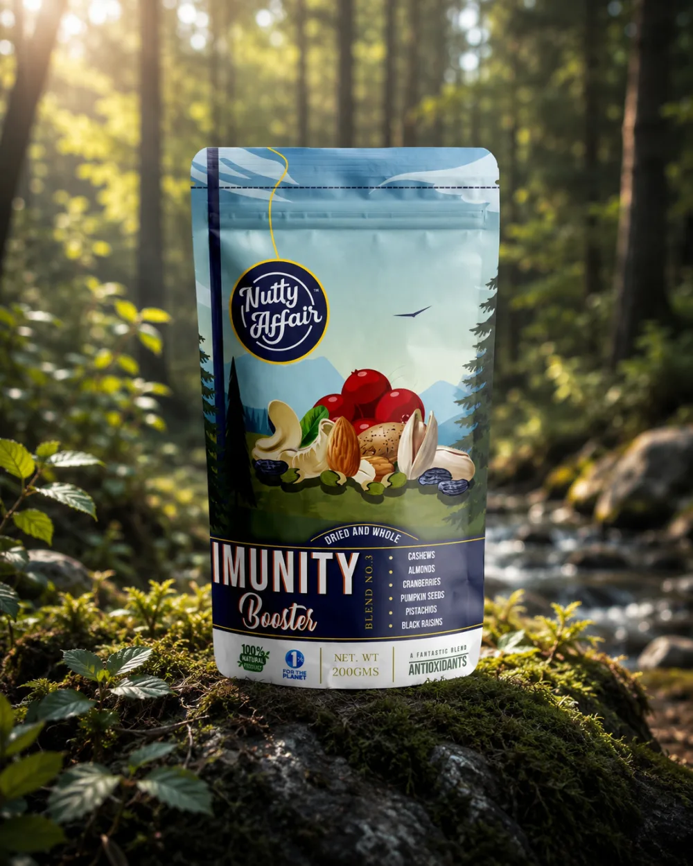 Nutty Affair Stand-Up Pouches