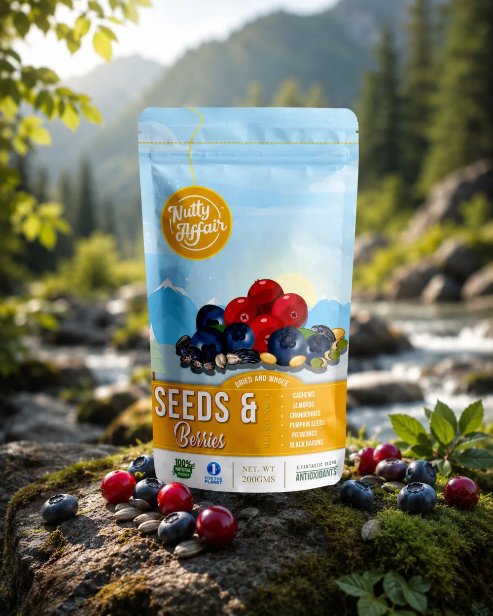 Seeds & Berries Stand-Up Pouch