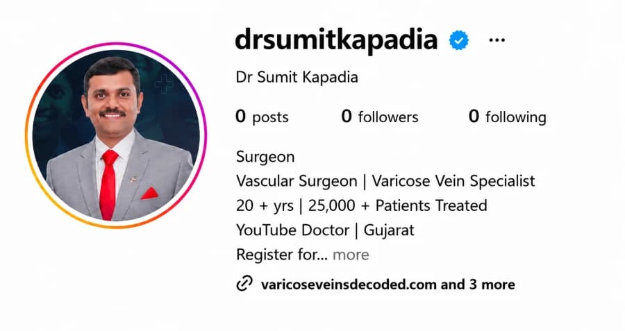 Dr. Sumit Kapadia — before