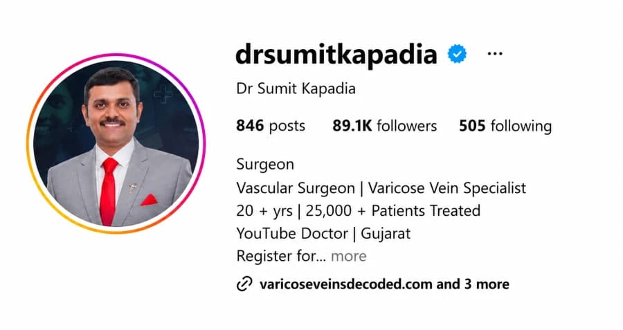 Dr. Sumit Kapadia — after